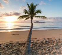 Sunset on Mission Beach Australia