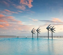 Cairns Esplanade Lagoon, Queensland.