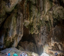 The wonderful colours of the limestone caves at Chillagoe