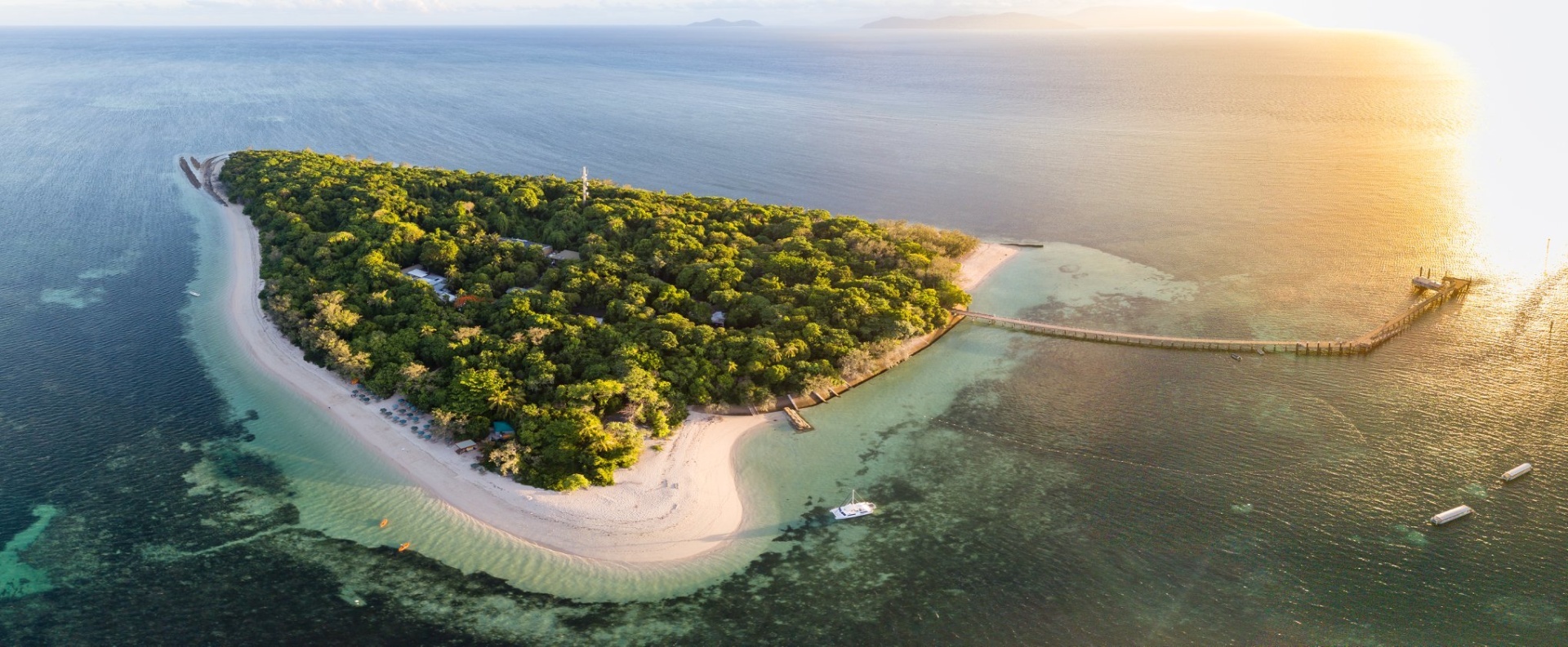 Green Island is just 27km off shore from Cairns