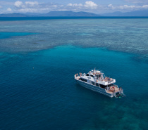 Ocean Freedom has two stunning destinations, one close to Upolu Cay and the other on the outer edge of Upolu Reef. 
