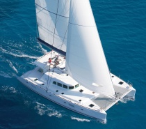 This vessel is a high end luxury, high performance sailing catamaran. 