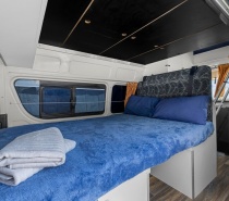 Interior view of Maxie 4 lower bed 