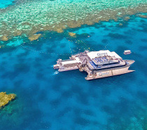 Situated on the very edge of the Great Barrier Reef, Agincourt Reef provides the perfect spot for passengers to snorkel, dive, and view the spectacular coral formations and exotic marine life from the semi-submersible vessels.