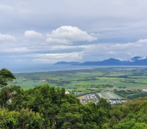 Kuranda range lookout over Cairns