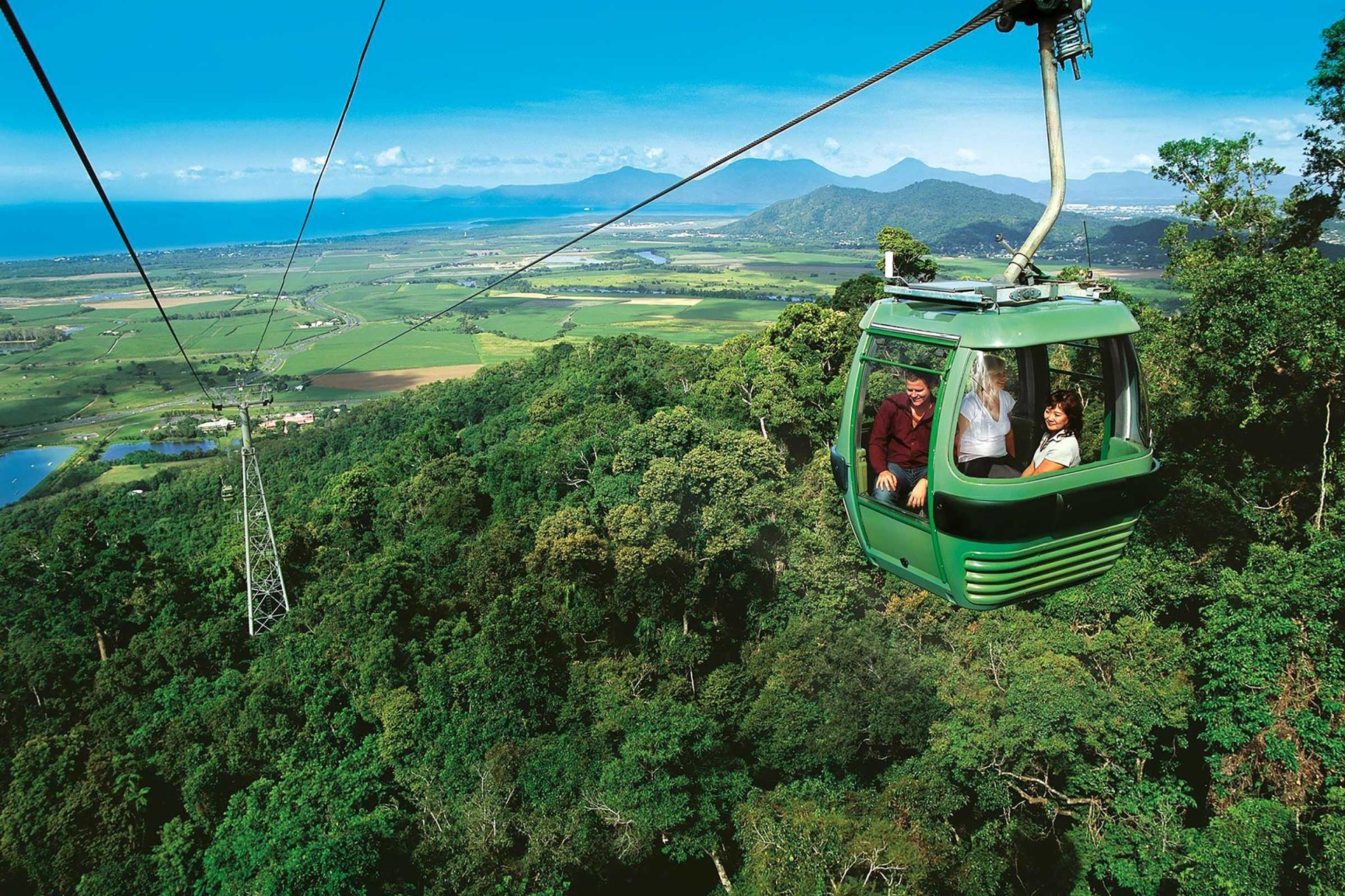 Skyrail Rainforest Cableway - Tourism Town - The Tourism 
