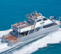 Travel with style and speed on our comfortable 20 metre motor catamaran.