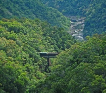 Kuranda Scenic Rail Bridge Crossing 