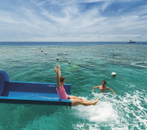  The kids (or big kids!) will love the Sunlover Sunslide – the only theme park water slide on the reef.