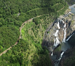 Kuranda Scenic Rail near Barron Falls