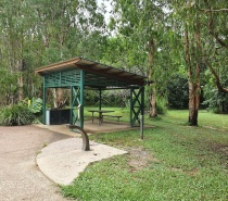 BBQ Area at Cattana Wetlands, Cairns, Queensland.