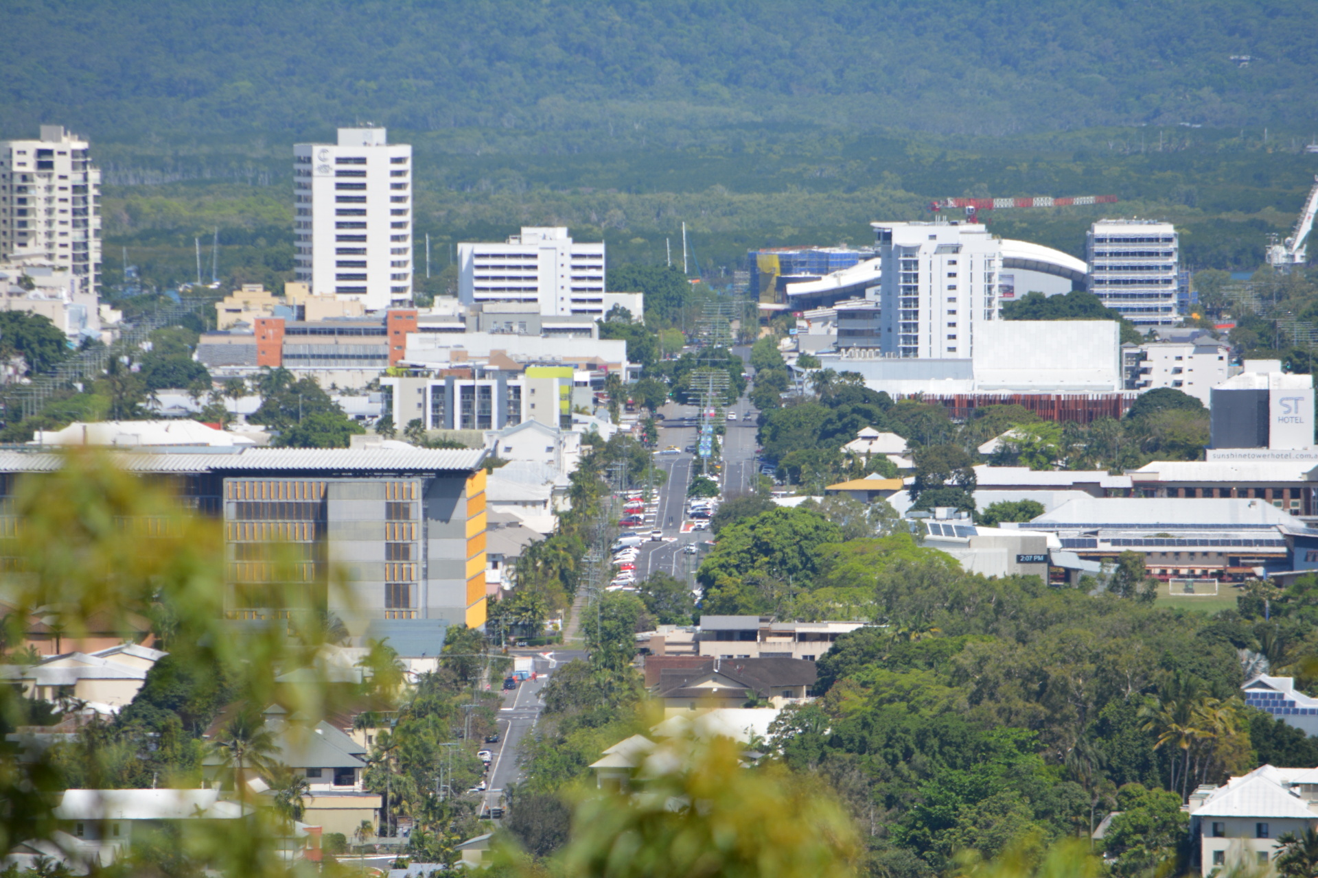 View over Cairns from the Red Arrow Walk