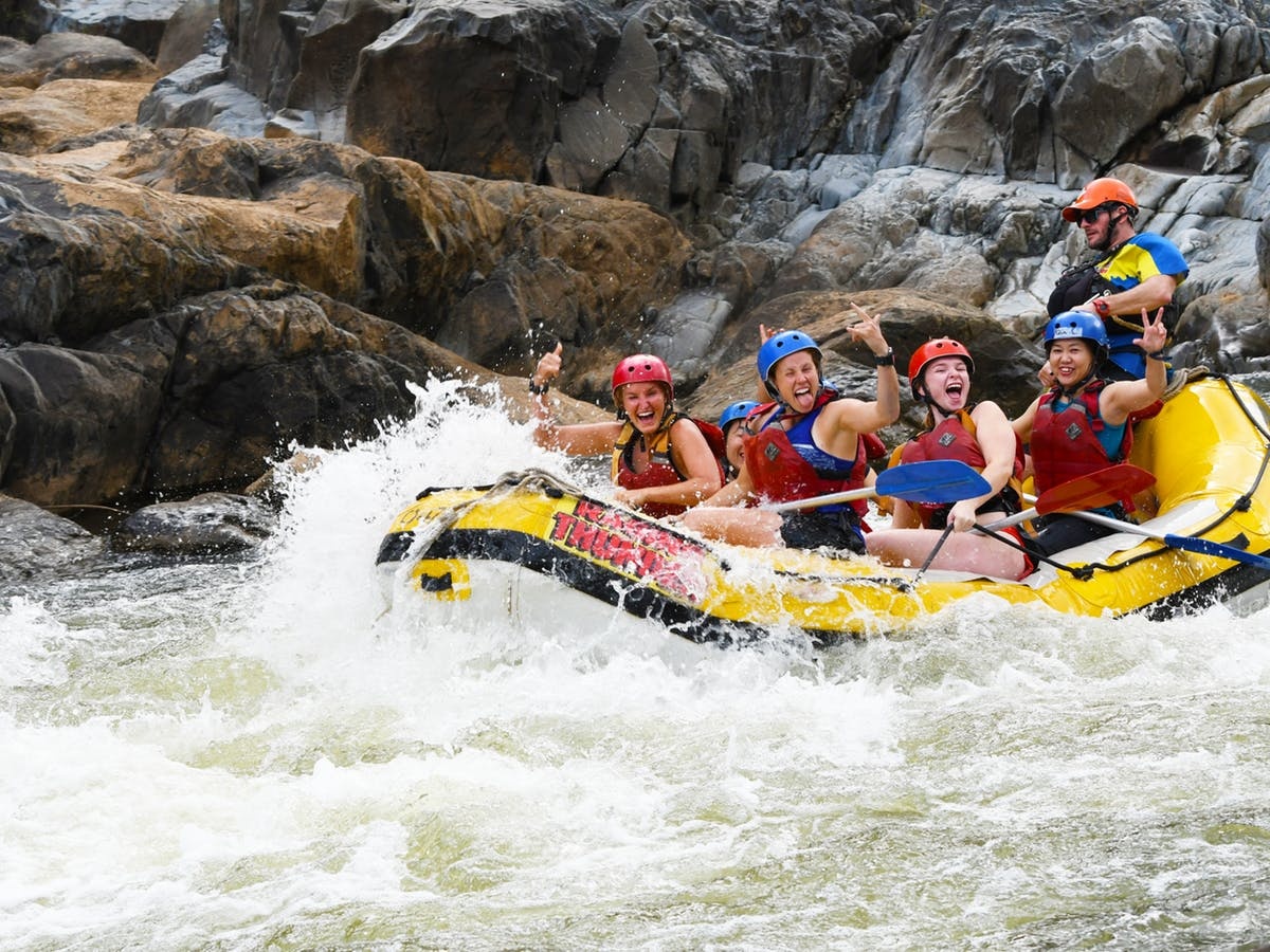 Raging Thunder white water rafting 