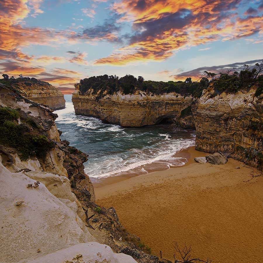 Loch Ard Gorge Beach