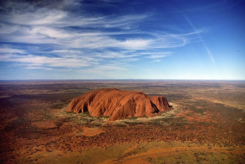 Uluru Arial View
