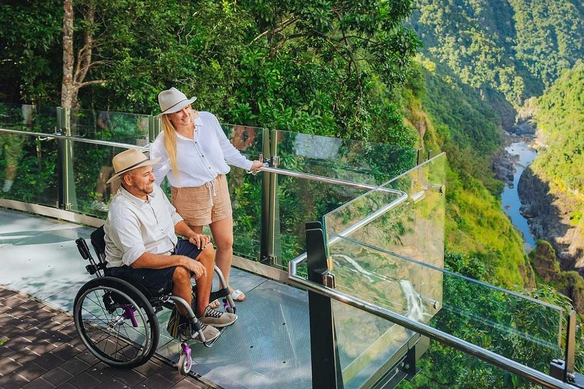 Wheelchair access on Skyrail