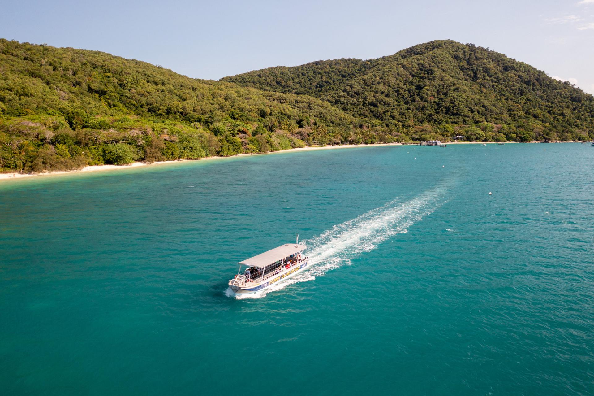 Glass Bottom Boat Tour on Fitzroy Island Cairns