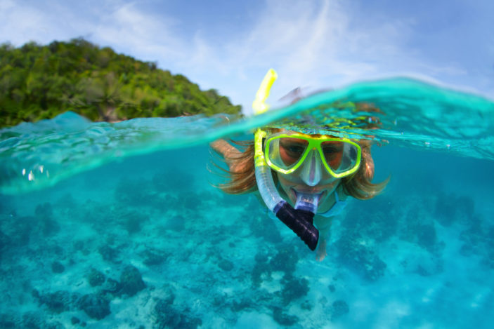 Snorkeling at Fitzroy Island