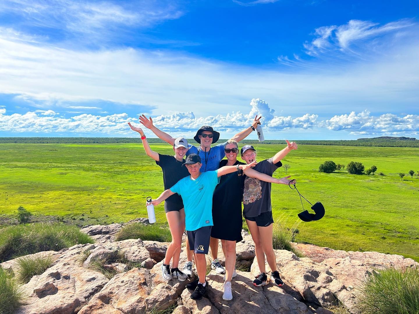 Family on Camping tour in the Top End