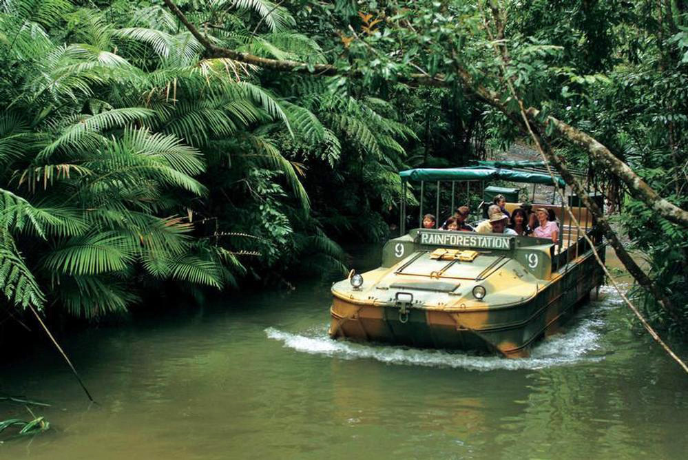 Rainforestation Army Duck Tour Kuranda