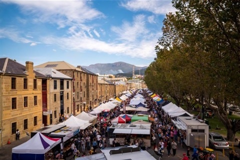 Salamanca Place & Saturday Market