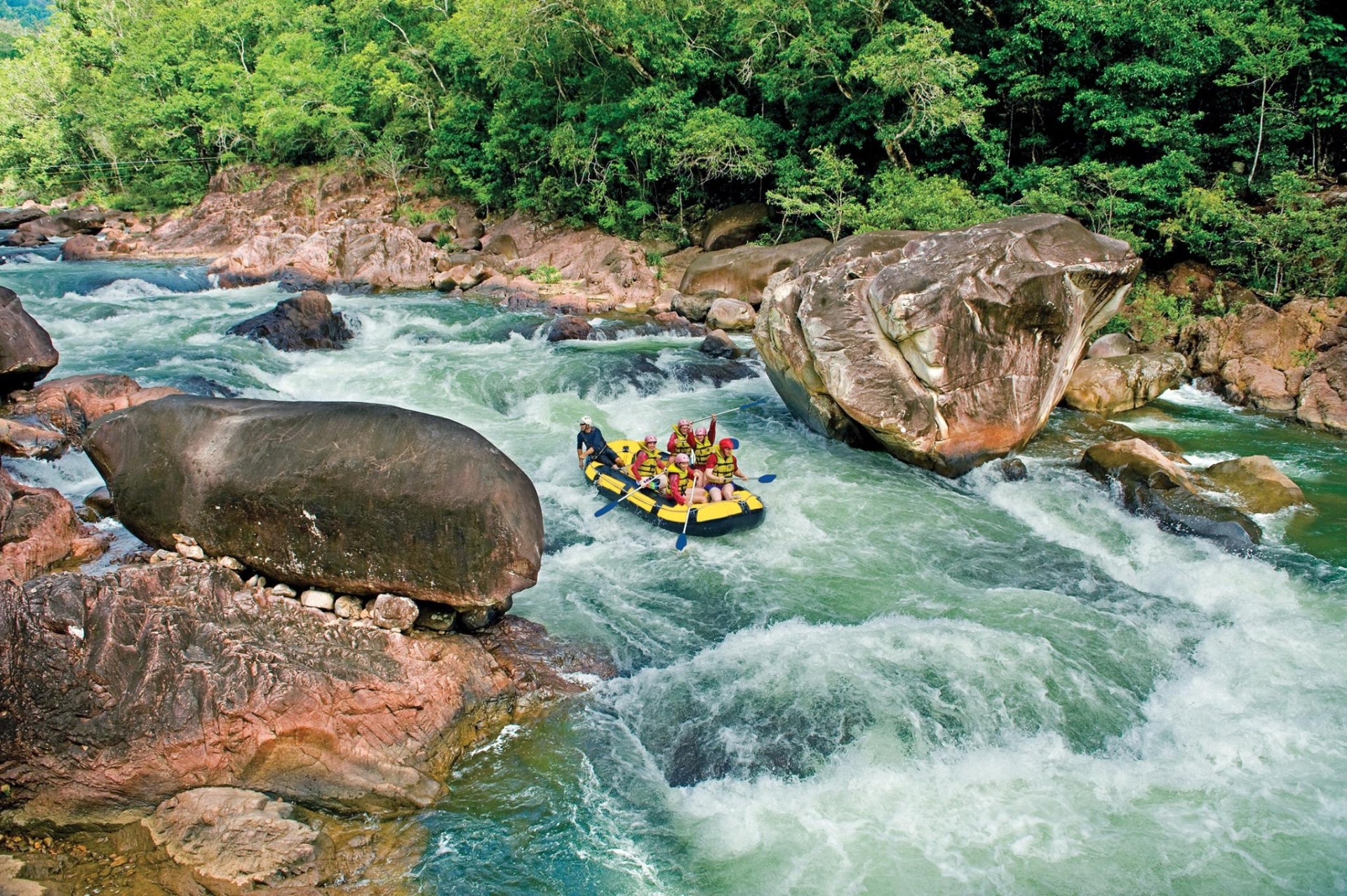 Tully River Rafting Cairns