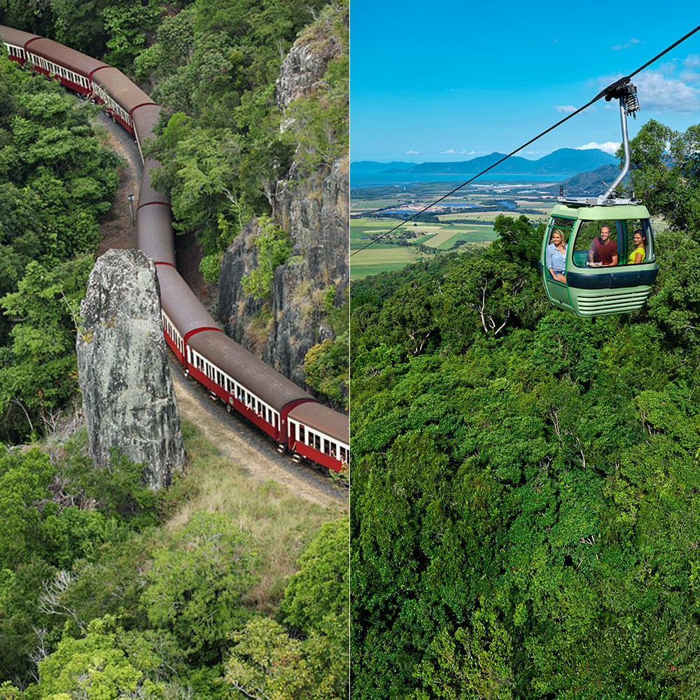 kuranda scenic railway and skyrail tour