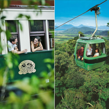 kuranda skyrail scenic railway and rainforestation day tour