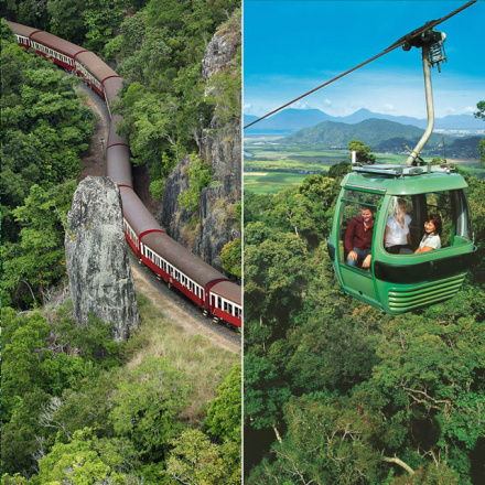 kuranda skyrail scenic railway and rainforestation day tour