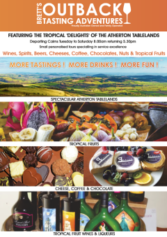 Taste tropical fruits