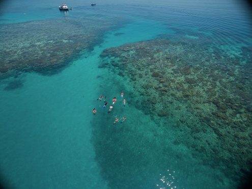 Cruising Upolu Cay & Reef