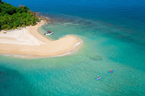 Dunk Island from Mission Beach