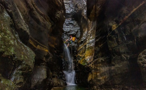 Canyoning in the Blue Mountains