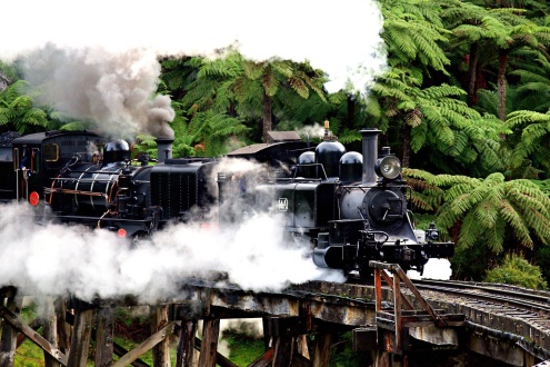 Monbulk Creek Trestle Bridge