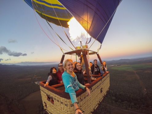 Hot Air Ballooning Cairns Pickup times