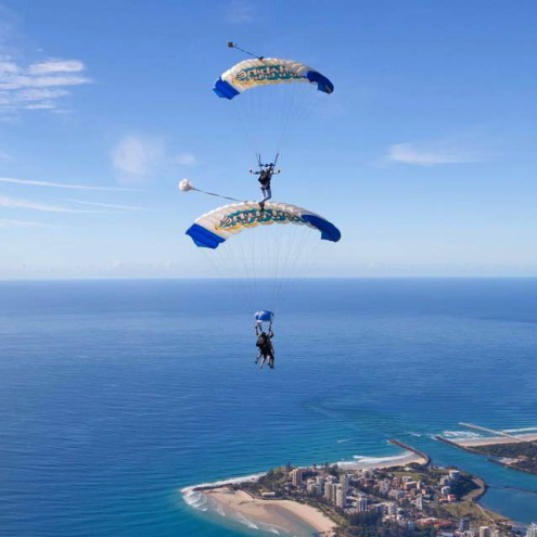 Skydive tour in Surfers Paradise