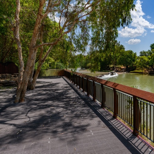 Cahills Crossing Viewing Area