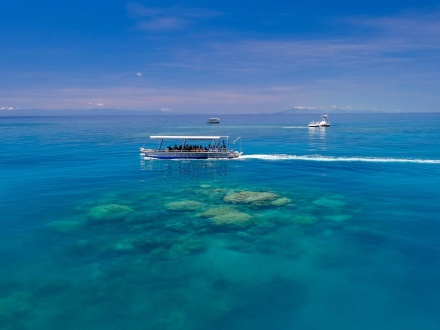 Glass Bottom Boat on the Great Barrier Reef