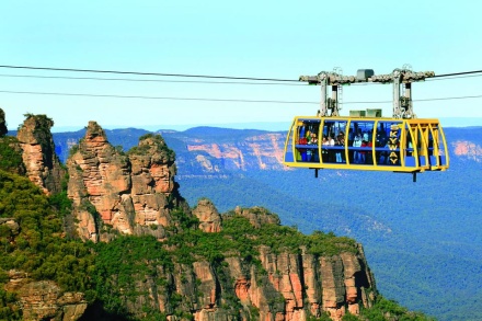 Scenic world in the Blue Mountains