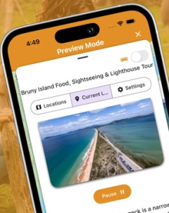 Day tours Tasmania app screen shot