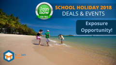JOIN OUR TOP TNQ SEPTEMBER SCHOOL HOLIDAY DEALS 2018 CAMPAIGN!