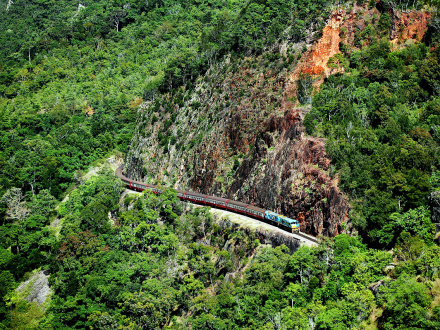 rail trips from cairns