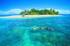 Wavedancer at Low Island near Port Douglas