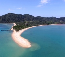 Ariel view of Dunk Island