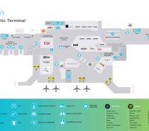 T2 Terminal Internal Cairns Airport Map