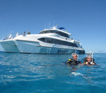 Silverswift takes you to many exclusive dive sites on some of the very best Outer Great Barrier Reef locations at Flynn, Pellowe, Milln and/or Thetford Reefs.
