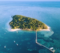 Out of the 300 sand cays on the Great Barrier Reef it is the only one with a rainforest