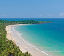 Beautiful Coastline of Mission Beach Australia