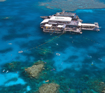 Floating like an island in a Coral Sea, our spacious and modern, dual level platform provides the ultimate in facilities for reef viewing and relaxation in all weather and wind conditions.