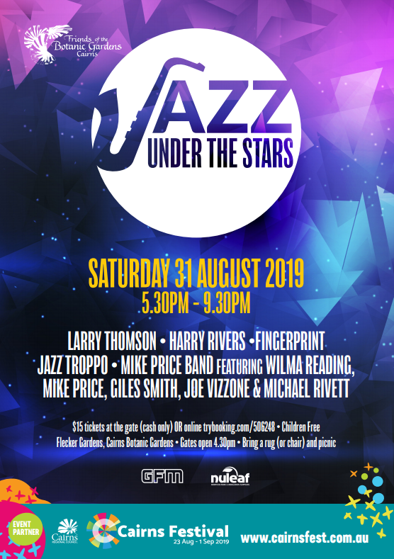 Cairns Events Event Details Jazz Under the Stars